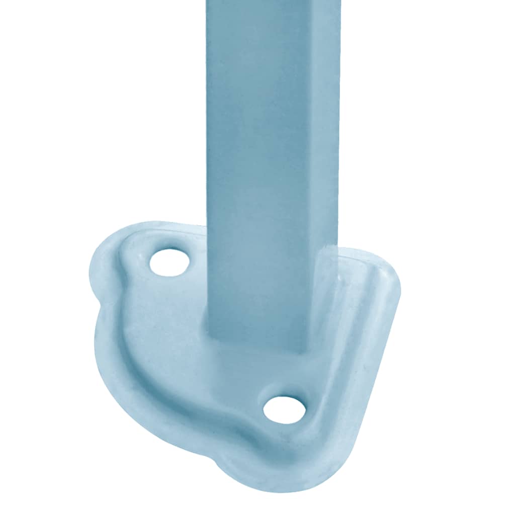 Profi-Partyzelt Faltbar mit 3 Seitenwänden 3×4m Stahl Anthrazit