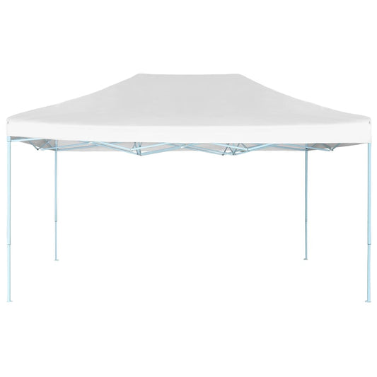 Profi-Partyzelt Faltbar 280x410x315 cm Stahl Weiß