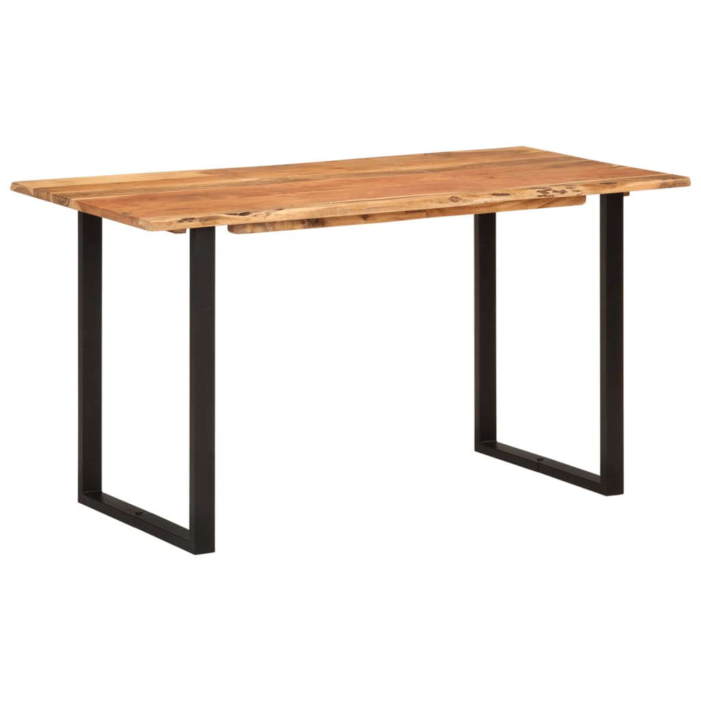 Esstisch 140×70×76 cm Akazie-Massivholz