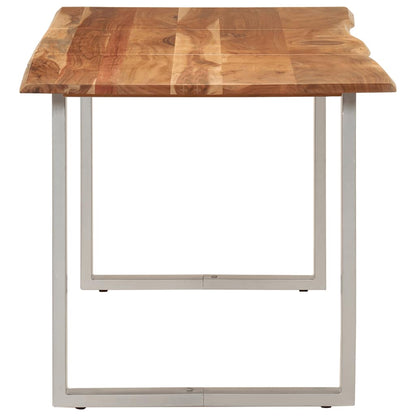 Esstisch 154x80x76 cm Massivholz Akazie