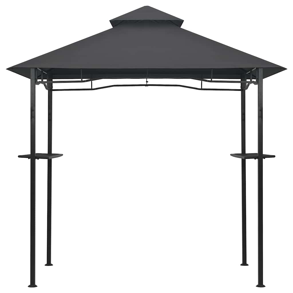 BBQ-Pavillon 240x150x255 cm Anthrazit Stahl