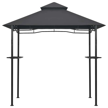 BBQ-Pavillon 240x150x255 cm Anthrazit Stahl