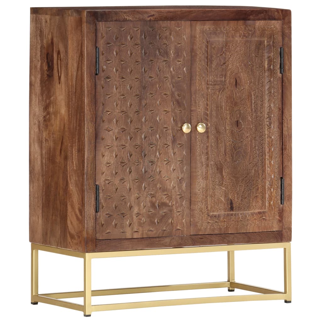 Sideboard 60×30×75 cm Massivholz Mango