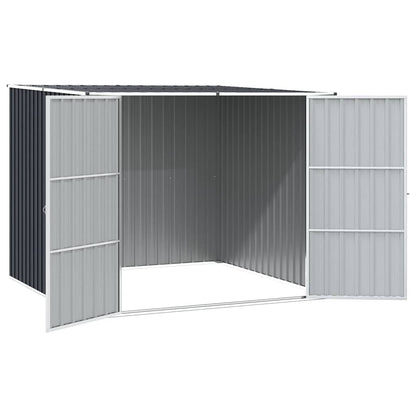 Gerätehaus Anthrazit 195x198x159 cm Verzinkter Stahl