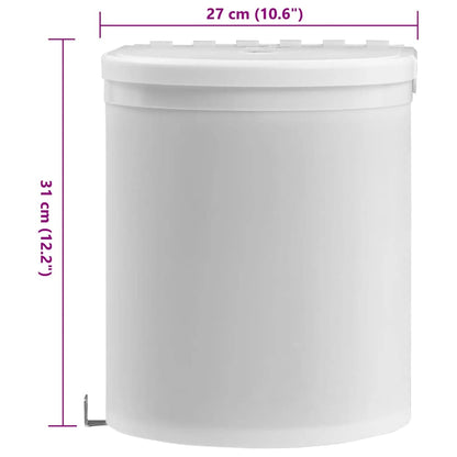 Küchen-Einbau-Mülleimer Kunststoff 12 L