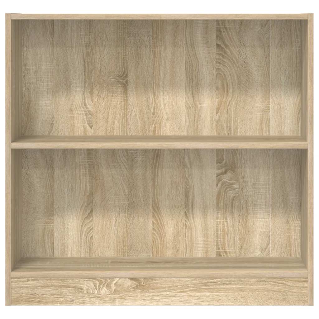 Bücherregal Sonoma-Eiche 80x24x75 cm Holzwerkstoff