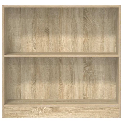 Bücherregal Sonoma-Eiche 80x24x75 cm Holzwerkstoff