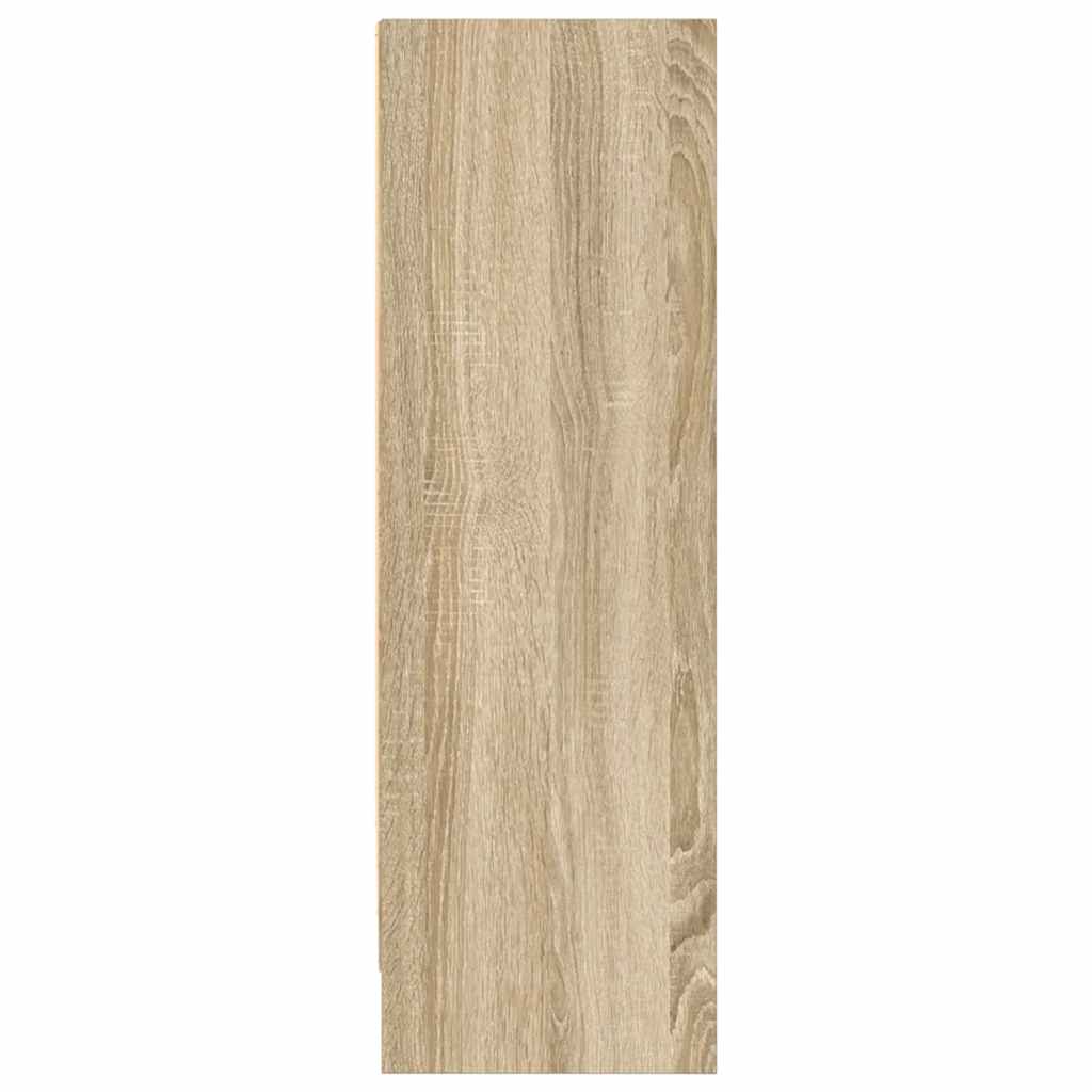 Bücherregal Sonoma-Eiche 80x24x75 cm Holzwerkstoff