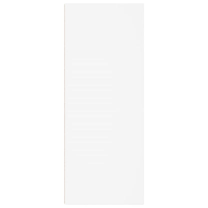 Bücherregal 2 Fächer Weiß 40x30x76,5 cm Holzwerkstoff