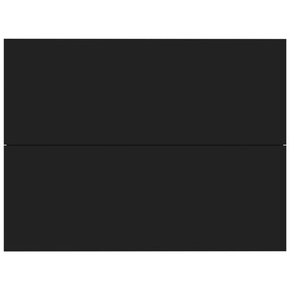 Nachttische 2 Stk. Schwarz 40x30x30 cm Holzwerkstoff