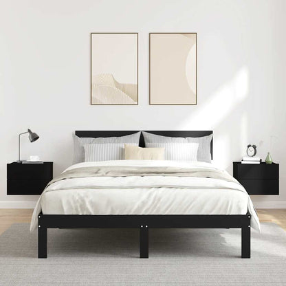 Nachttische 2 Stk. Schwarz 40x30x30 cm Holzwerkstoff