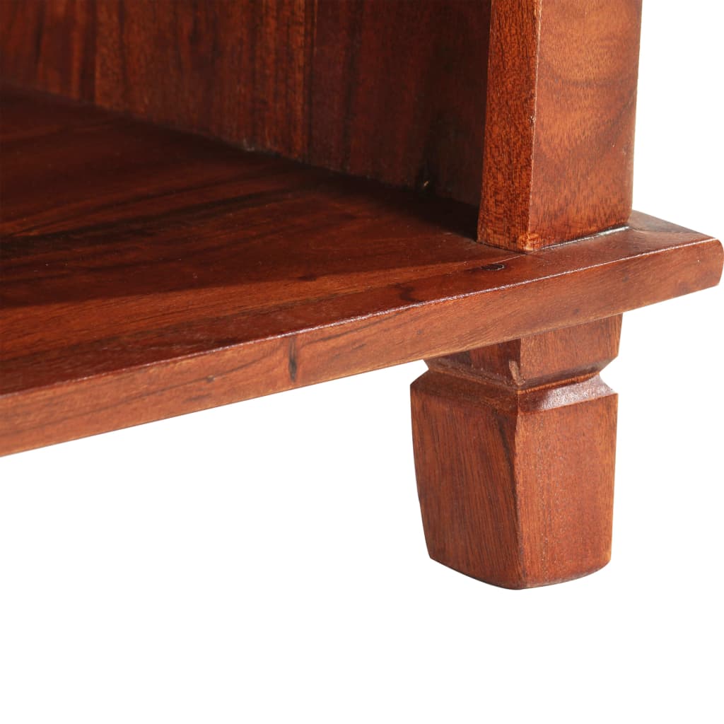 Nachttisch 40 x 30 x 50 cm Massivholz Akazie