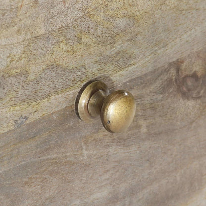 TV-Schrank 100x30x55 cm Massivholz Mango