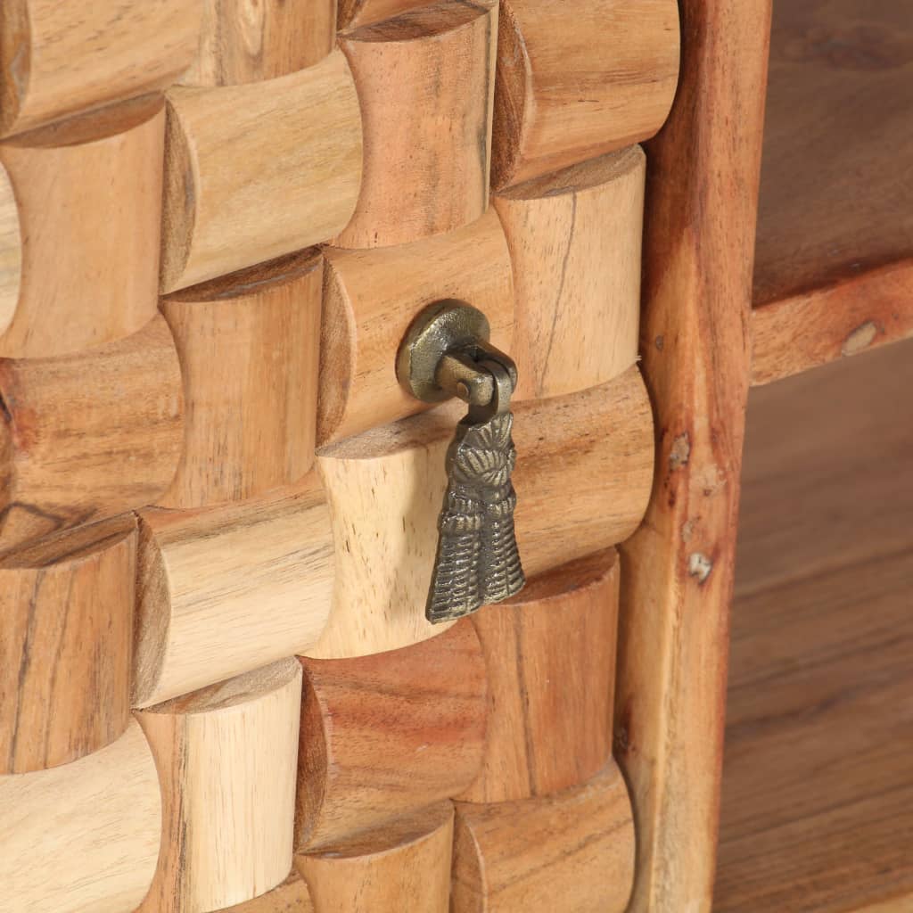 TV-Schrank 100x30x40 cm Massivholz Akazie