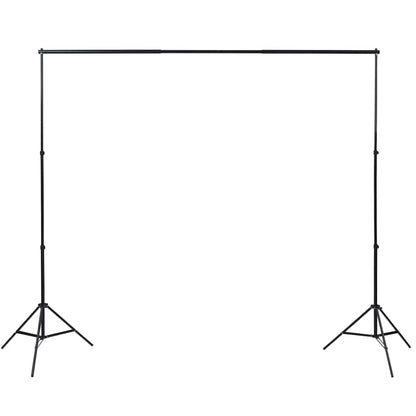 Fotostudio-Set mit Hintergrund und Softbox-Leuchte