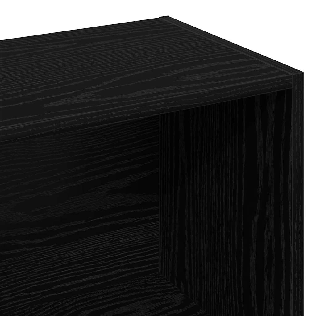 Lagerschrank Schwarz 60x29,5x90 cm Holzwerkstoff