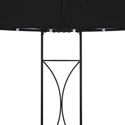 Pavillon 300 x 290 cm Anthrazit Rund