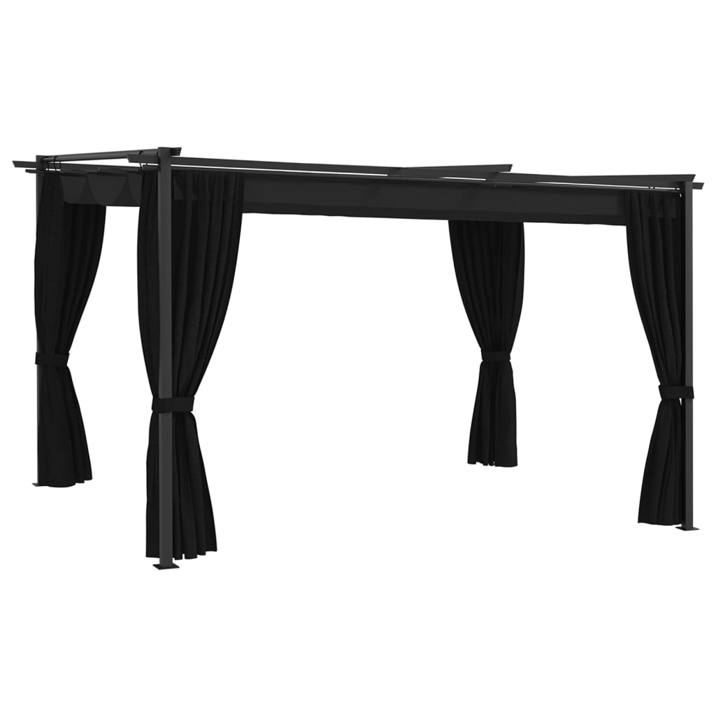 Pavillon 4 x 3 m Anthrazit