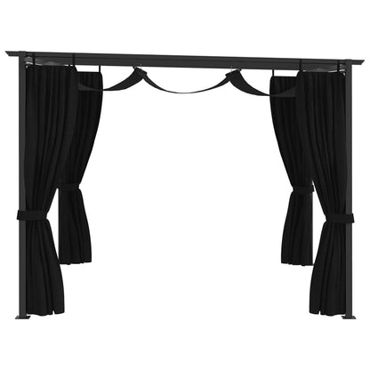 Pavillon 4 x 3 m Anthrazit