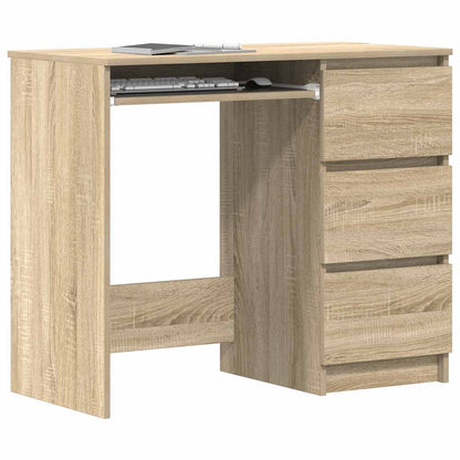 Schreibtisch Sonoma-Eiche 90x45x76 cm Holzwerkstoff