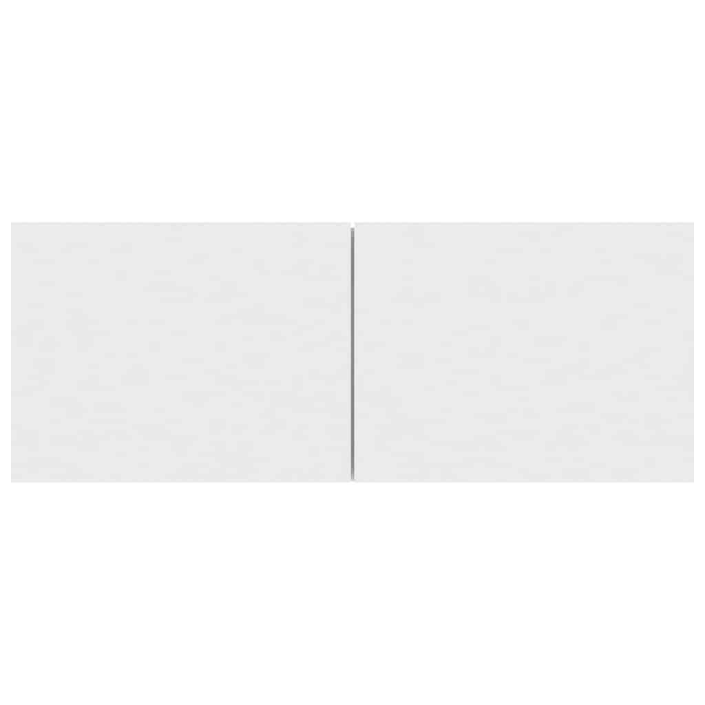 TV-Schrank Weiß 80x30x30 cm Holzwerkstoff