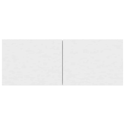 TV-Schrank Weiß 80x30x30 cm Holzwerkstoff