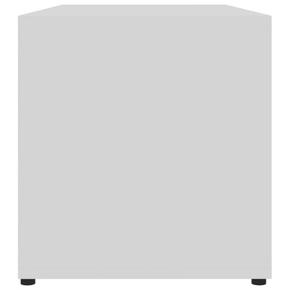 TV-Schrank Weiß 80x34x36 cm Holzwerkstoff