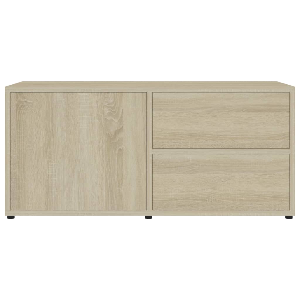 TV-Schrank Sonoma-Eiche 80x34x36 cm Holzwerkstoff