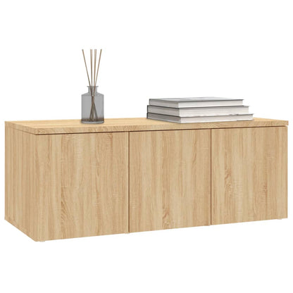 TV-Schrank Sonoma-Eiche 80x34x30 cm Holzwerkstoff