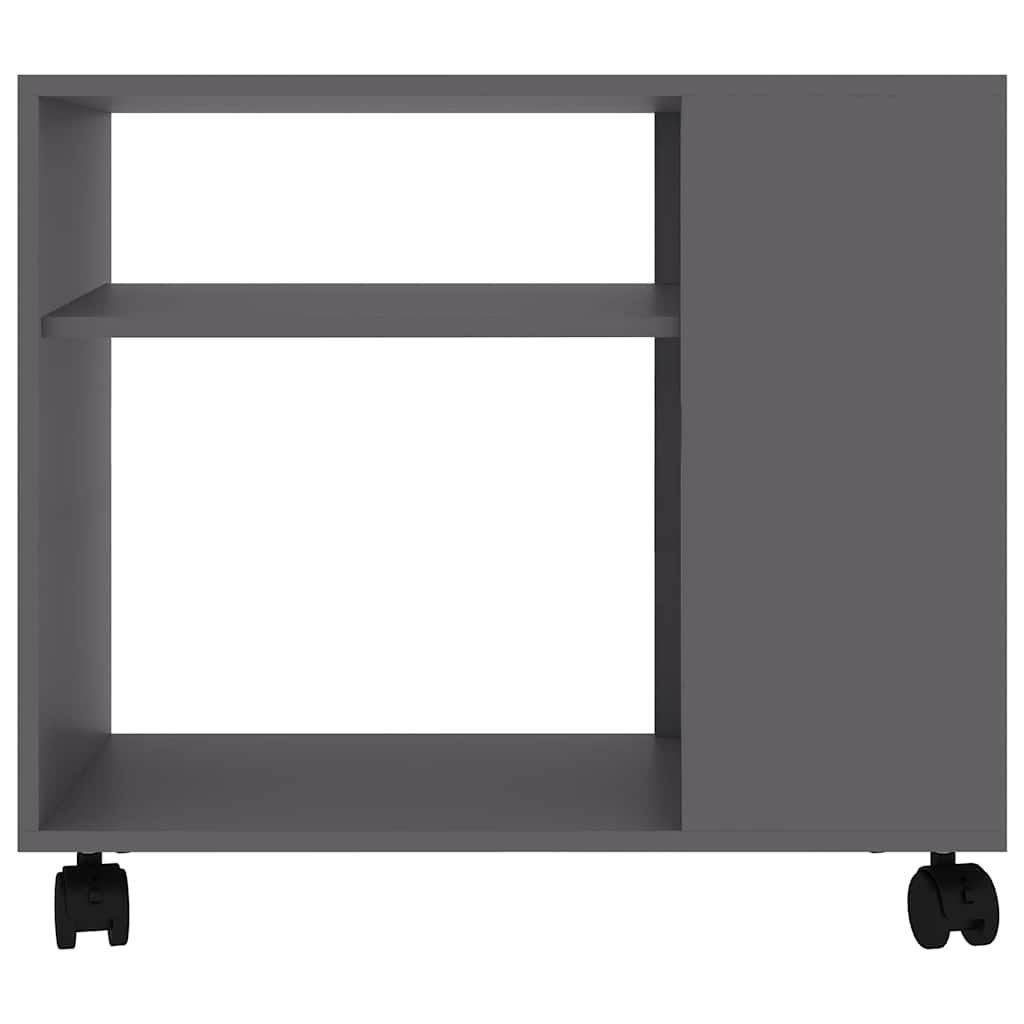 Beistelltisch Grau 70x35x55 cm Holzwerkstoff