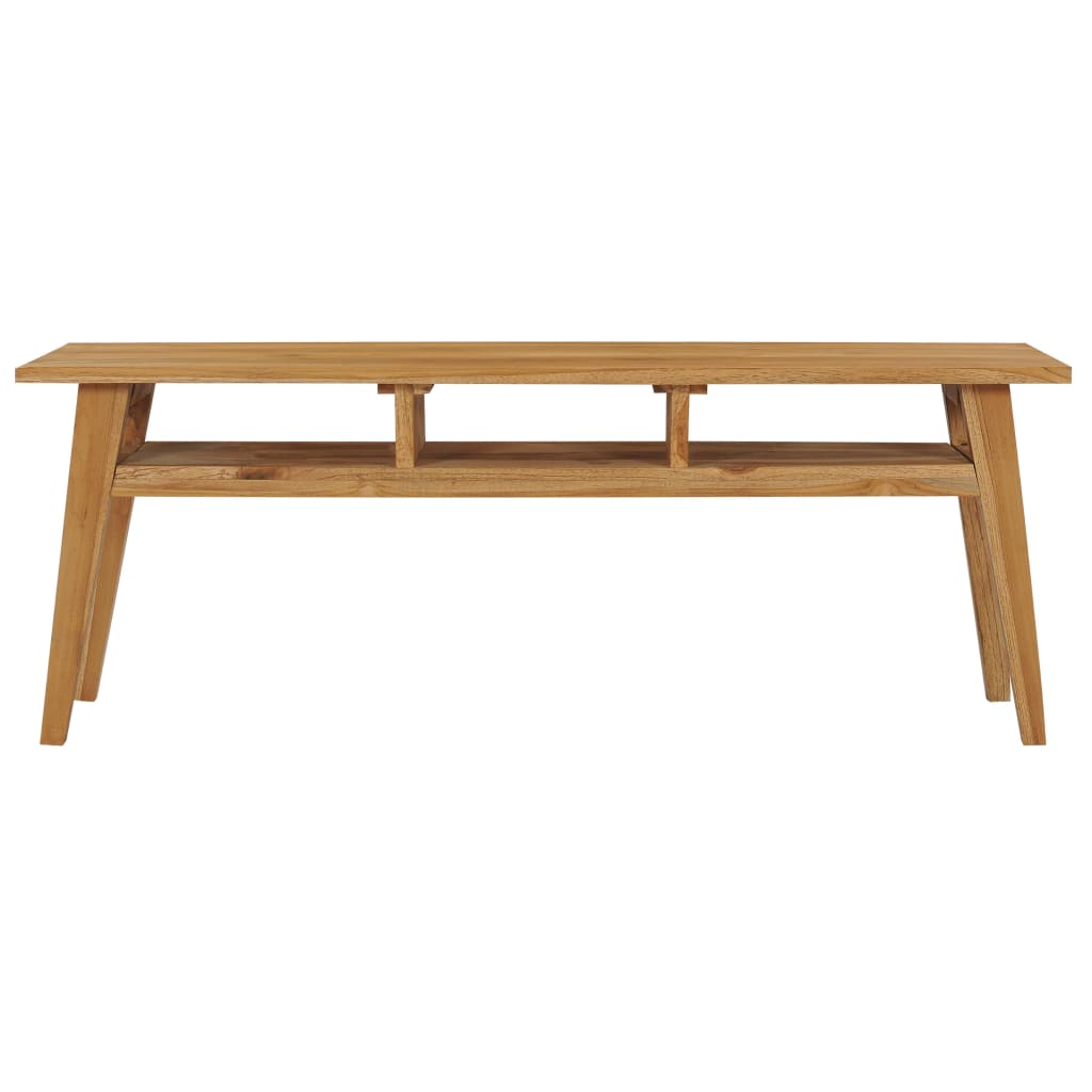 TV-Schrank 120x35x45 cm Teak Massivholz