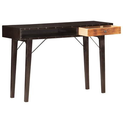 Konsolentisch 118x35x76 cm Altholz Massiv