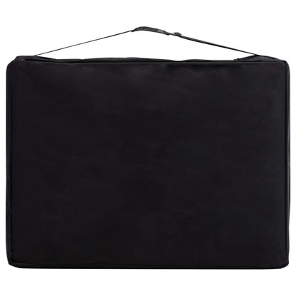 Massageliege Klappbar 3-Zonen mit Aluminiumgestell Lila