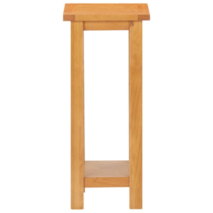 Beistelltisch 27x24x55 cm Eiche Massivholz