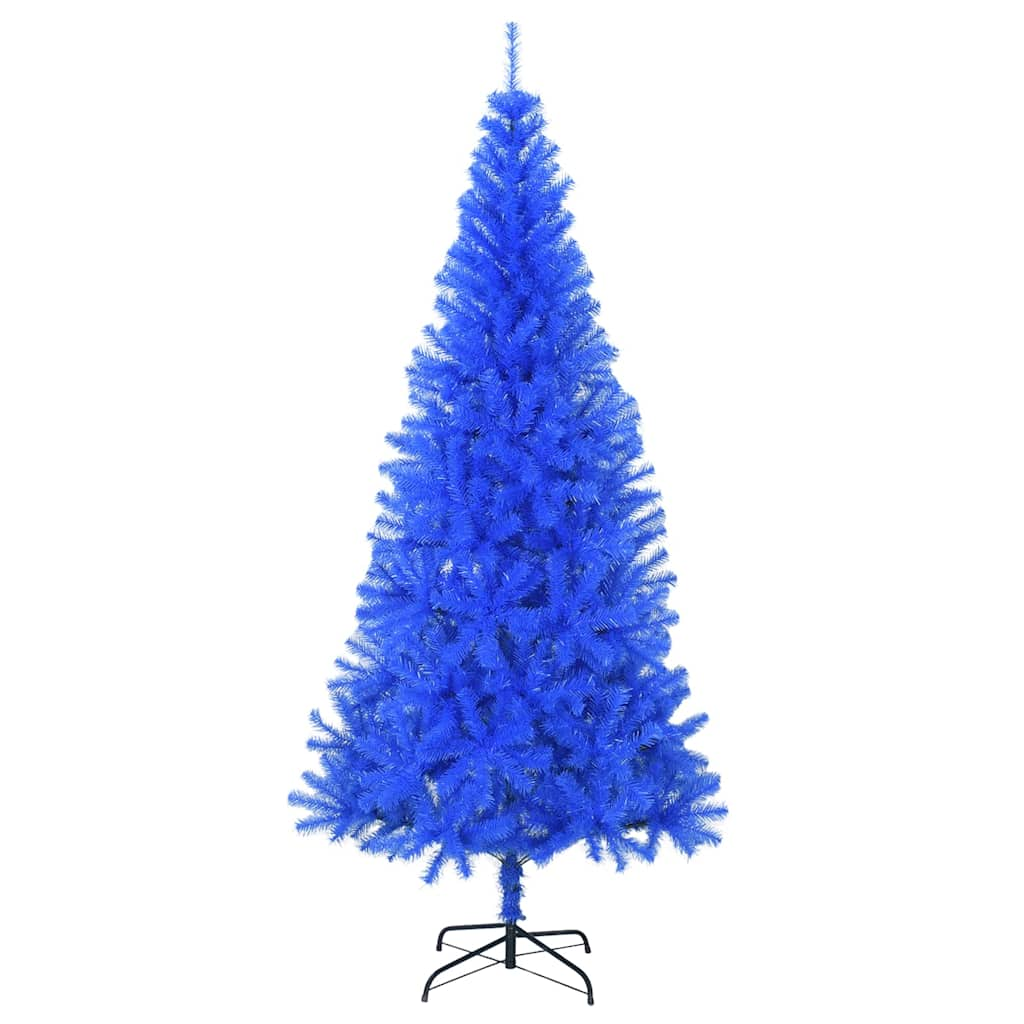 Künstlicher Weihnachtsbaum mit Ständer Blau 180 cm PVC