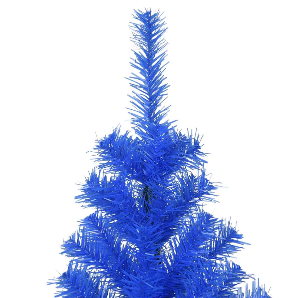 Künstlicher Weihnachtsbaum mit Ständer Blau 180 cm PVC