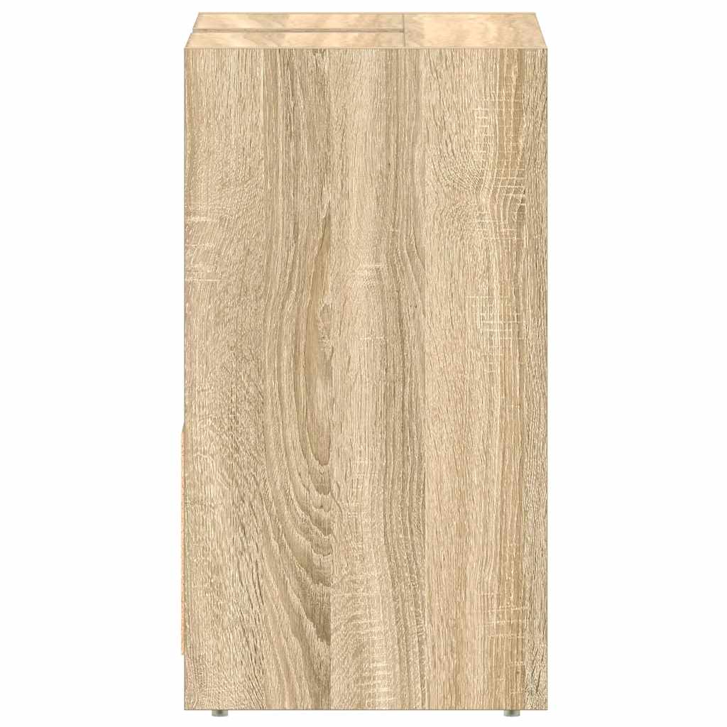Badezimmerschrank Sonoma-Eiche 60x33x61 cm Holzwerkstoff