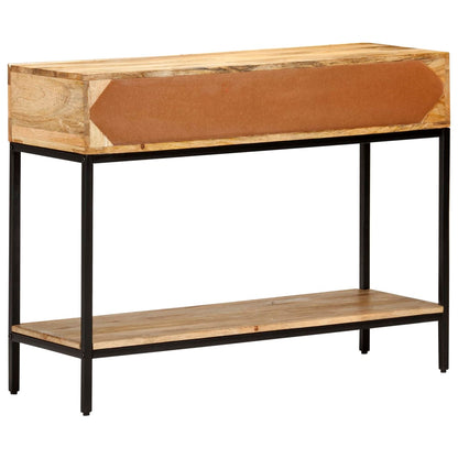 Konsolentisch 100x35x76 cm Mango Massivholz