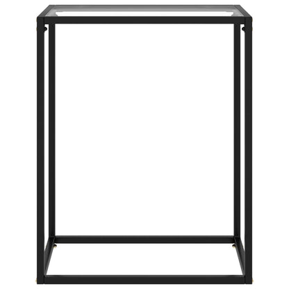 Konsolentisch Transparent 60x35x75 cm Hartglas