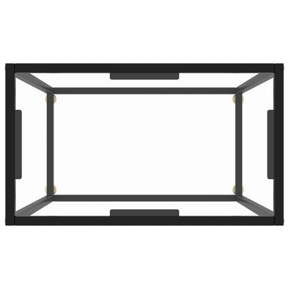 Konsolentisch Transparent 60x35x75 cm Hartglas