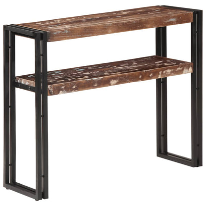 Konsolentisch 90x30x75 cm Altholz Massiv