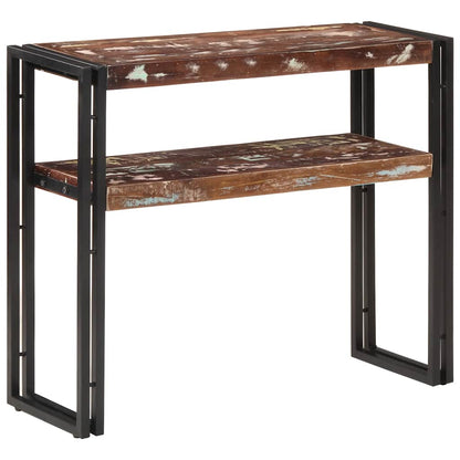Konsolentisch 90x30x75 cm Altholz Massiv