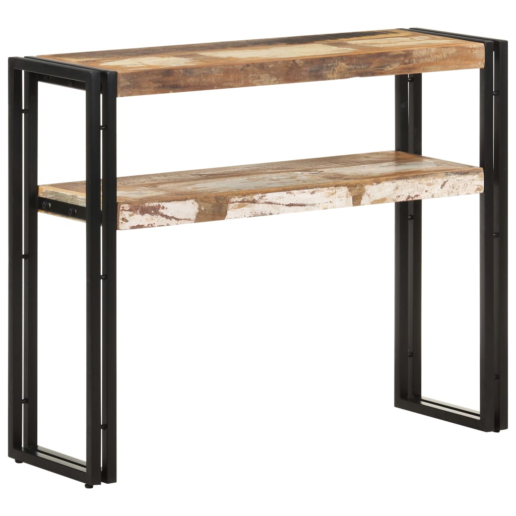 Konsolentisch 90x30x75 cm Altholz Massiv