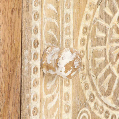 Couchtisch 90x50x35 cm Mango Massivholz