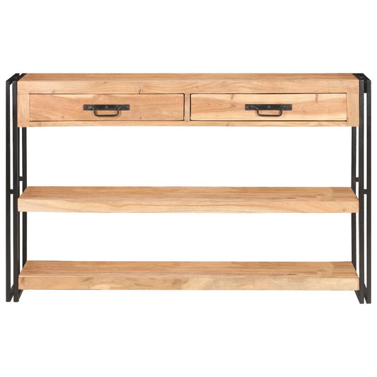 Sideboard 120x30x75 cm Akazie Massivholz