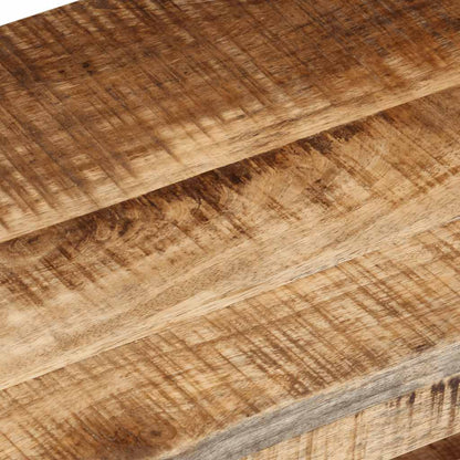 TV-Schrank 120x30x40 cm Raues Mangoholz