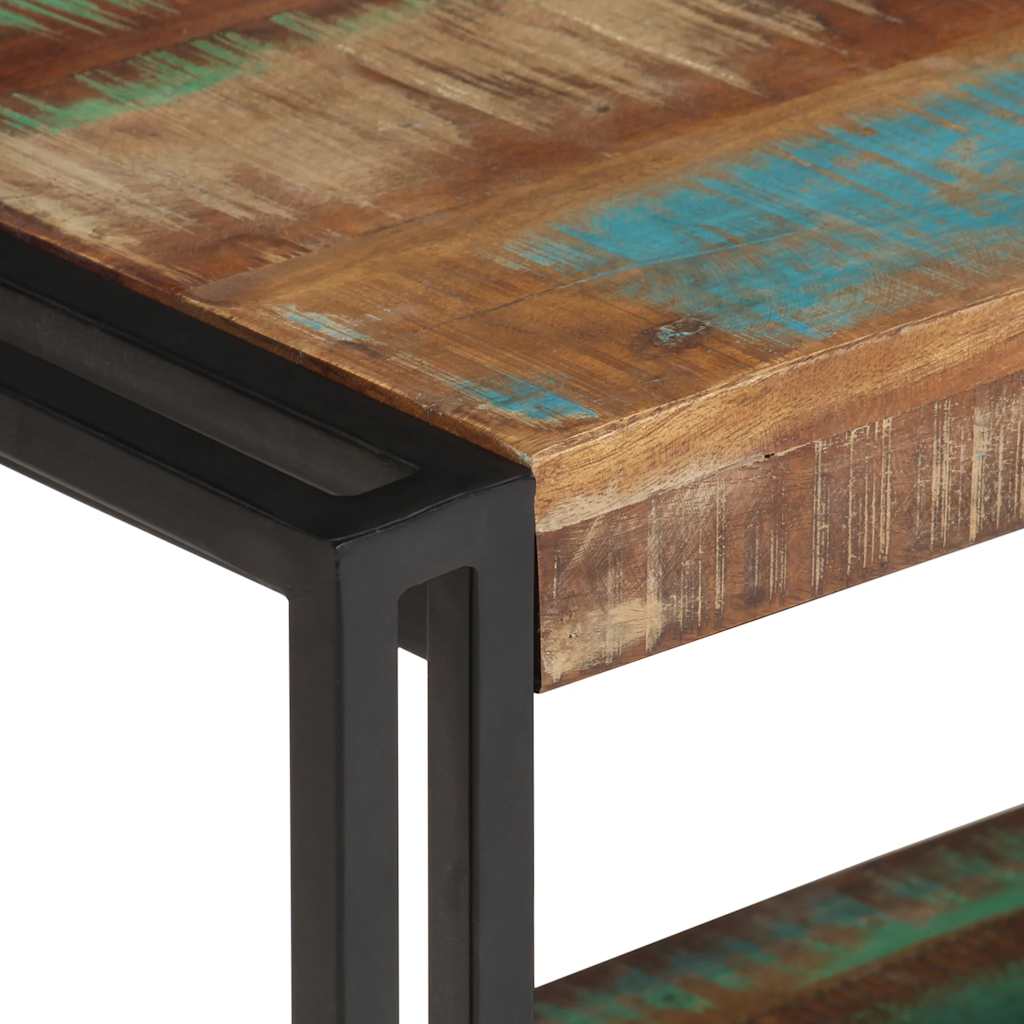 TV-Schrank 120x30x40 cm Altholz Massiv