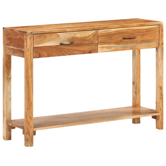 Sideboard 110x30x75 cm Massivholz Akazie