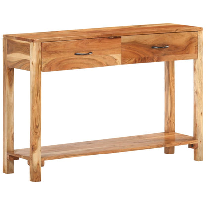 Sideboard 110x30x75 cm Massivholz Akazie