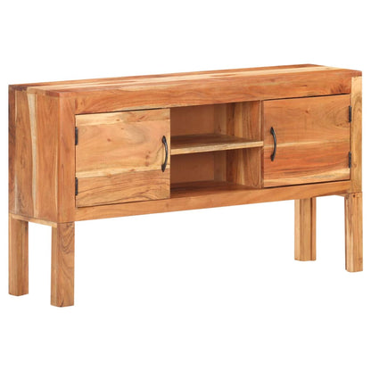 Sideboard 116x30x66 cm Akazie Massivholz
